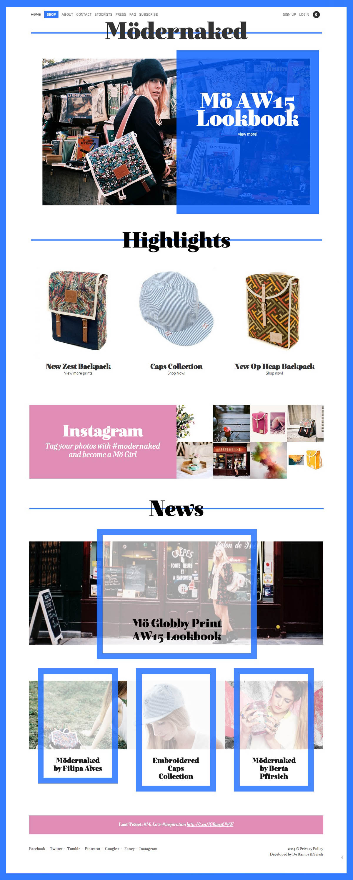 Branding y diseño de tienda online de moda en Madrid.